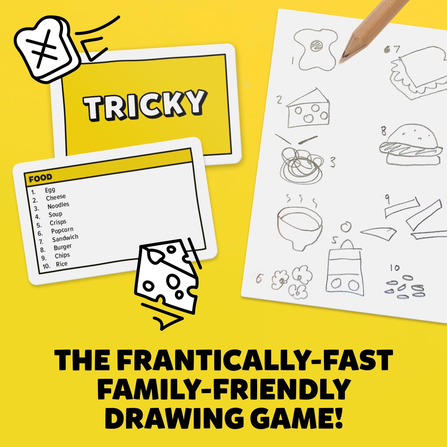 Six Second Scribbles: The frantically fast and fantastically fun drawing game | A family friendly party game for children, teens and adults (Six Second Scribbles)