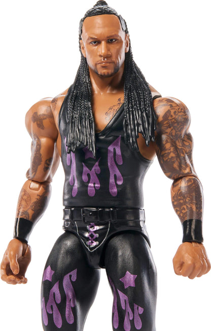 Mattel WWE Damian Priest Action Figure, Main Event Series #158, 6-inch Collectible Superstar with 14 Articulation Points & Life-Like Look, JGD41