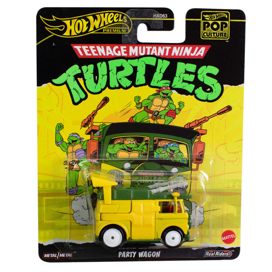 Hot Wheels Pop Culture Teenage Mutant Ninja Turtles Party Wagon HXF04