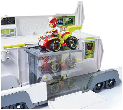 Paw Patrol Jungle Pups, Transforming PAW Patroller, Ryder Action Figure, ATV Toy Car, Vehicle Lift and Sound Effects, Kids’ Toys for Boys and Girls Aged 3+