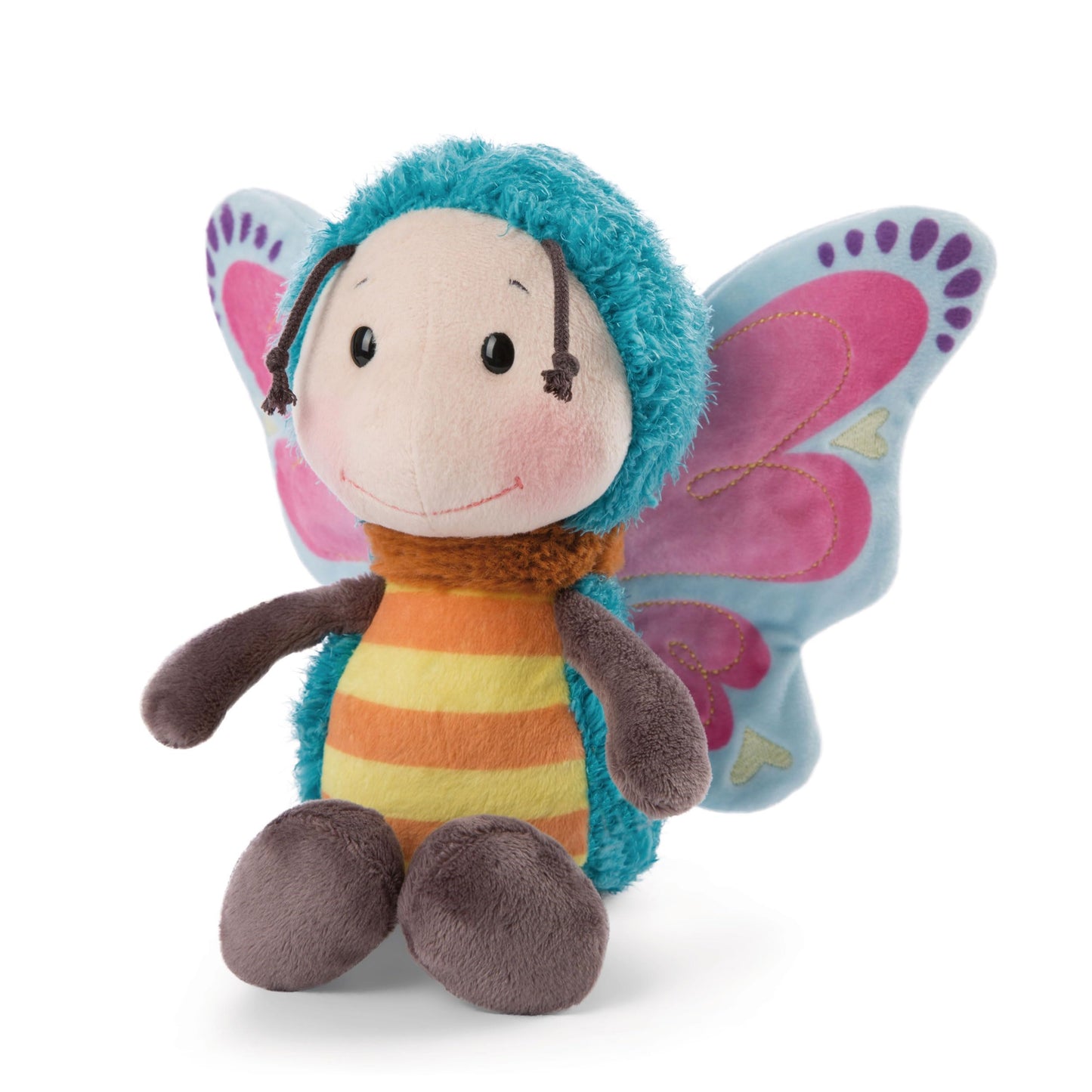 NICI Soft Toy Butterfly 18 cm – Cuddly Toys for Girls, Boys & Babies – Fluffy Stuffed Animal for Playing, Cuddling & Collecting – Cosy Plush Animals