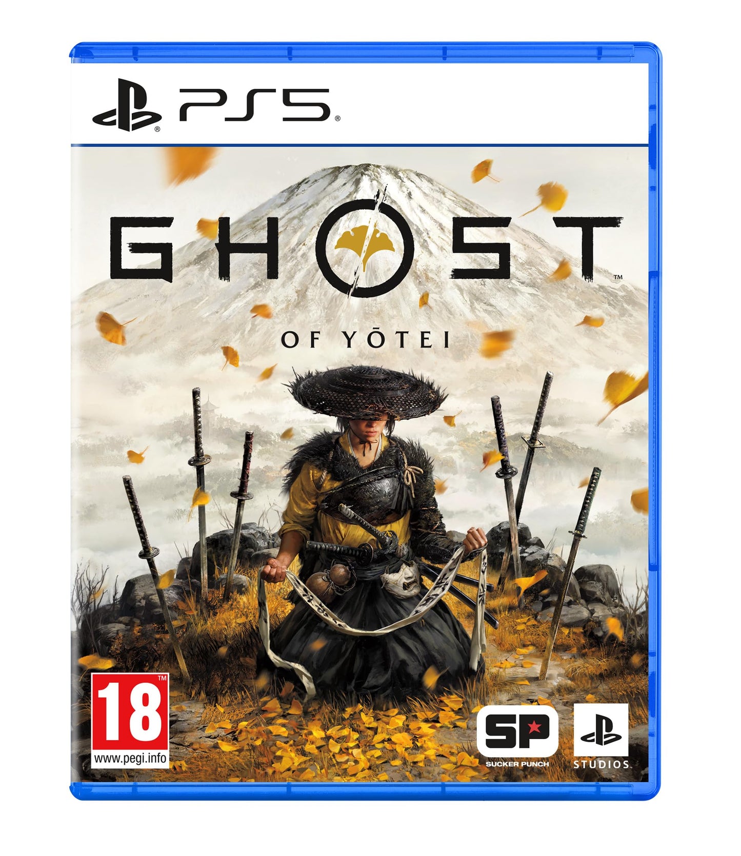 Ghost of Yotei for PS5 by PlayStation, featuring stunning graphics and immersive gameplay in a vibrant landscape.