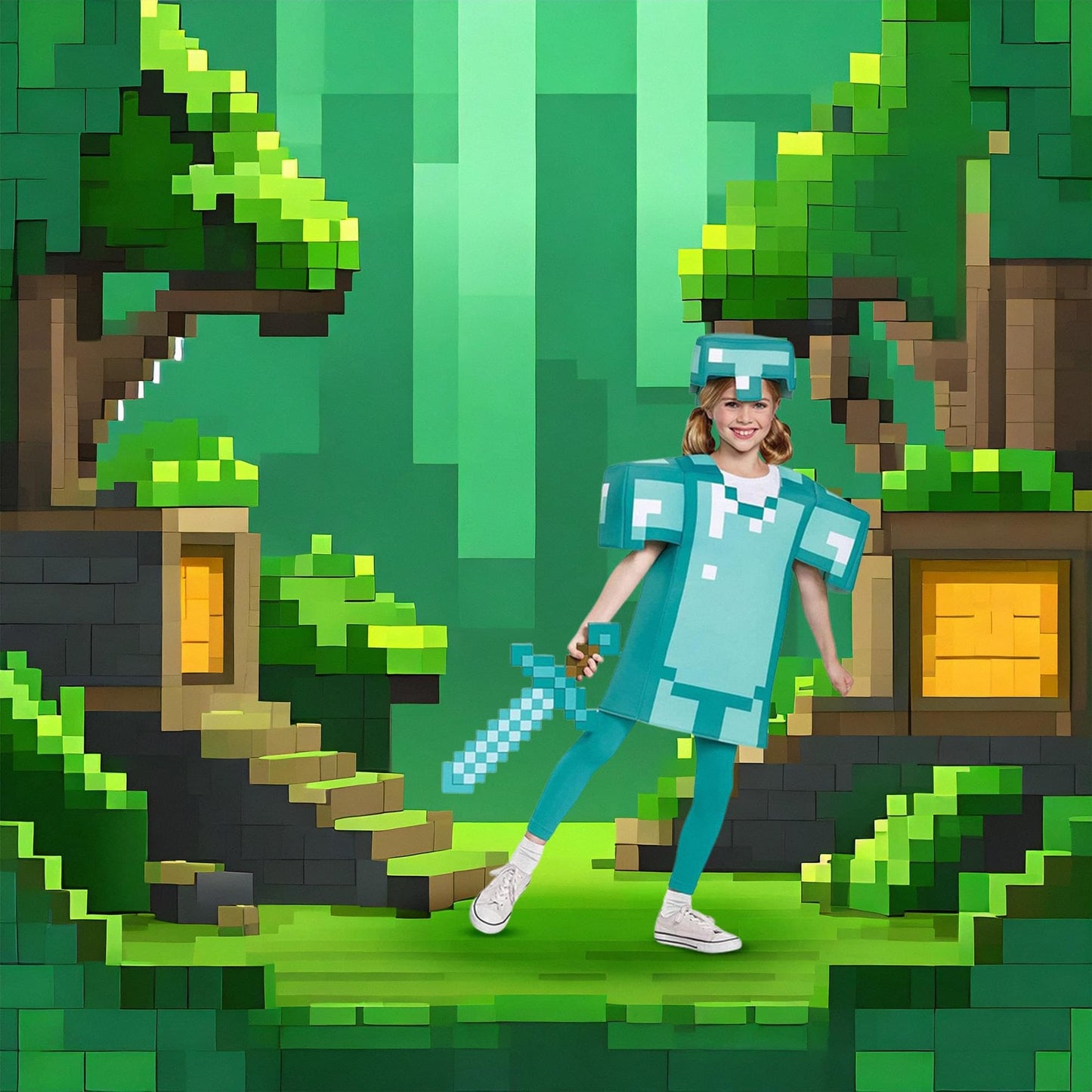 Minecraft Diamond Sword Accessory