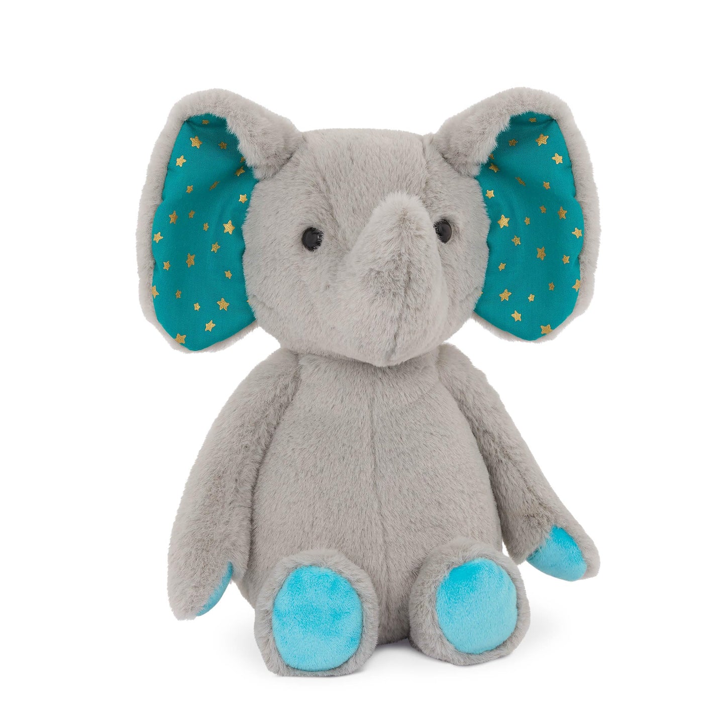 B. toys plush elephant doll, soft and cuddly stuffed animal toy for all ages, machine washable, ideal for newborns and kids