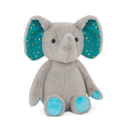 B. toys plush elephant doll, soft and cuddly stuffed animal toy for all ages, machine washable, ideal for newborns and kids