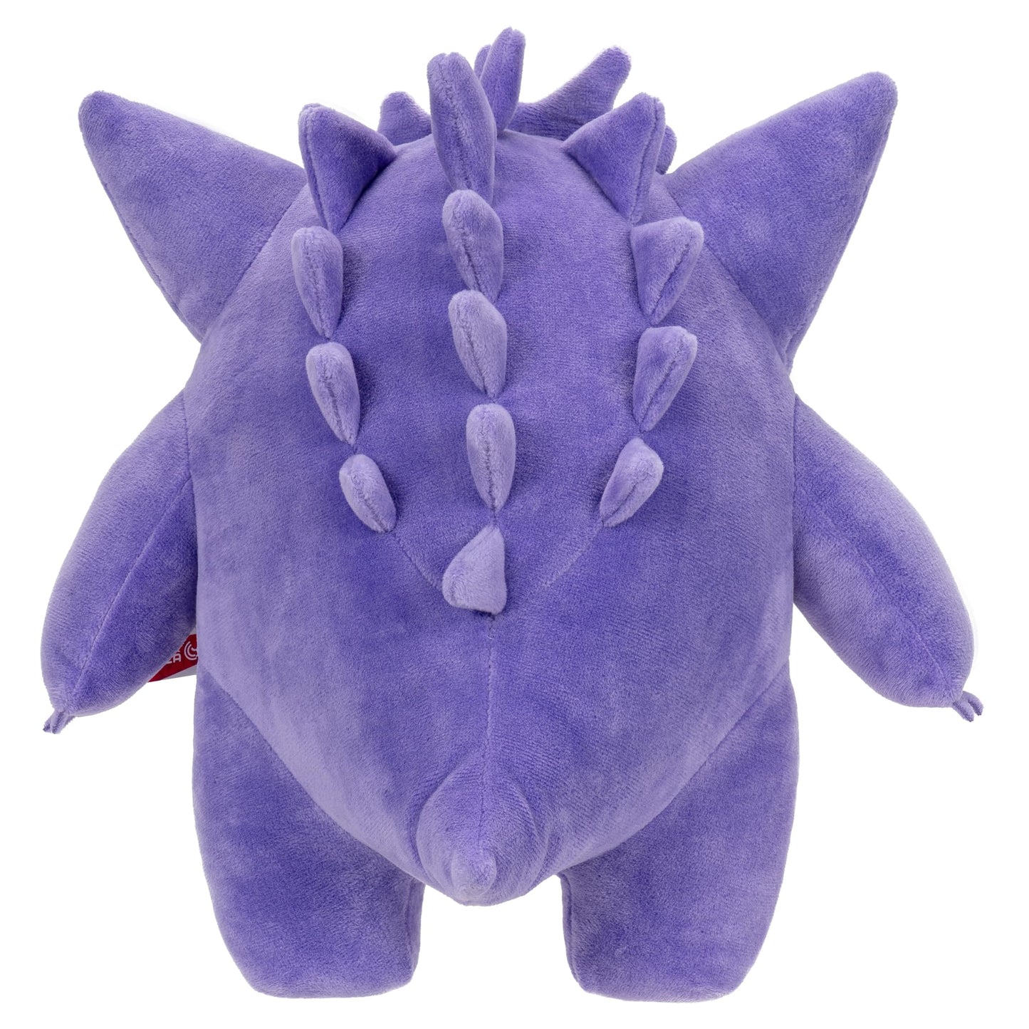 12-inch Pokémon Gengar plush toy featuring authentic details, perfect for kids and collectors.