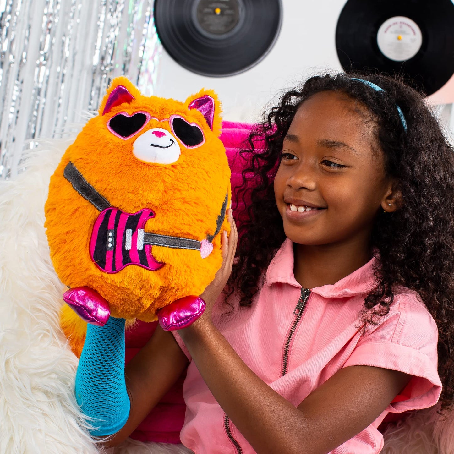 Basic Fun Misfittens Surprise Cat Plush Wave 3 Cuddly Soft Toy for Girls and Boys, Toddler Toys, Plush Gift for Kids, Suitable for Kids Aged 4, 03939,