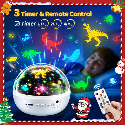 COOLNIGHT COONIGHT Sensory Toys for Babies, 93 Lighting Mode+Dimmable+Timer+Remote Sensory Lights Star Projector, 360° Rotate Kids Night Light Projector,Baby Boy Gifts Baby Girl Gifts Newborn Toy