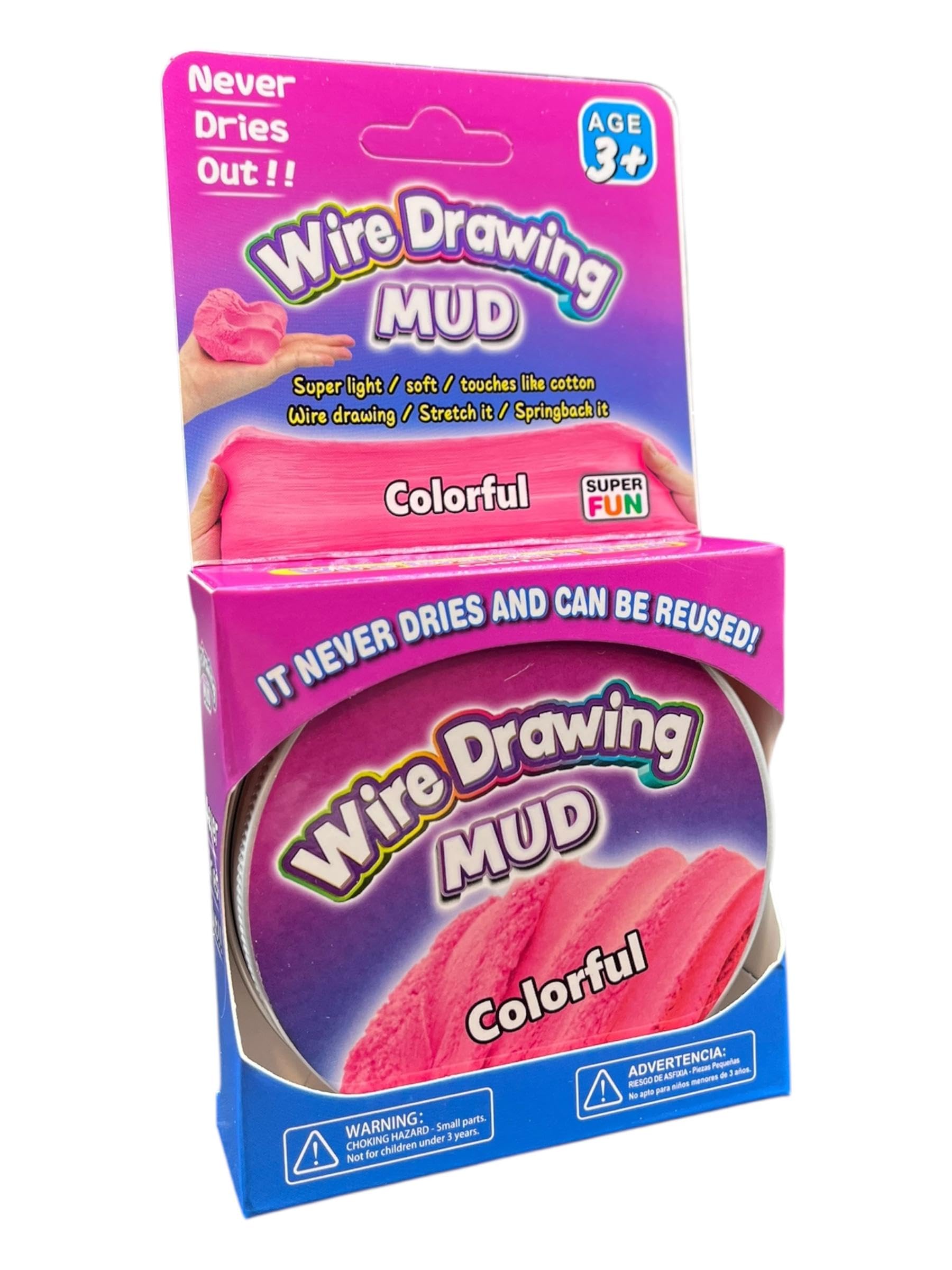 Set of four color-changing magnetic UV and liquid glass putty and mud toys from Bodygenix, featuring sensory therapy and fidget squishy toys.