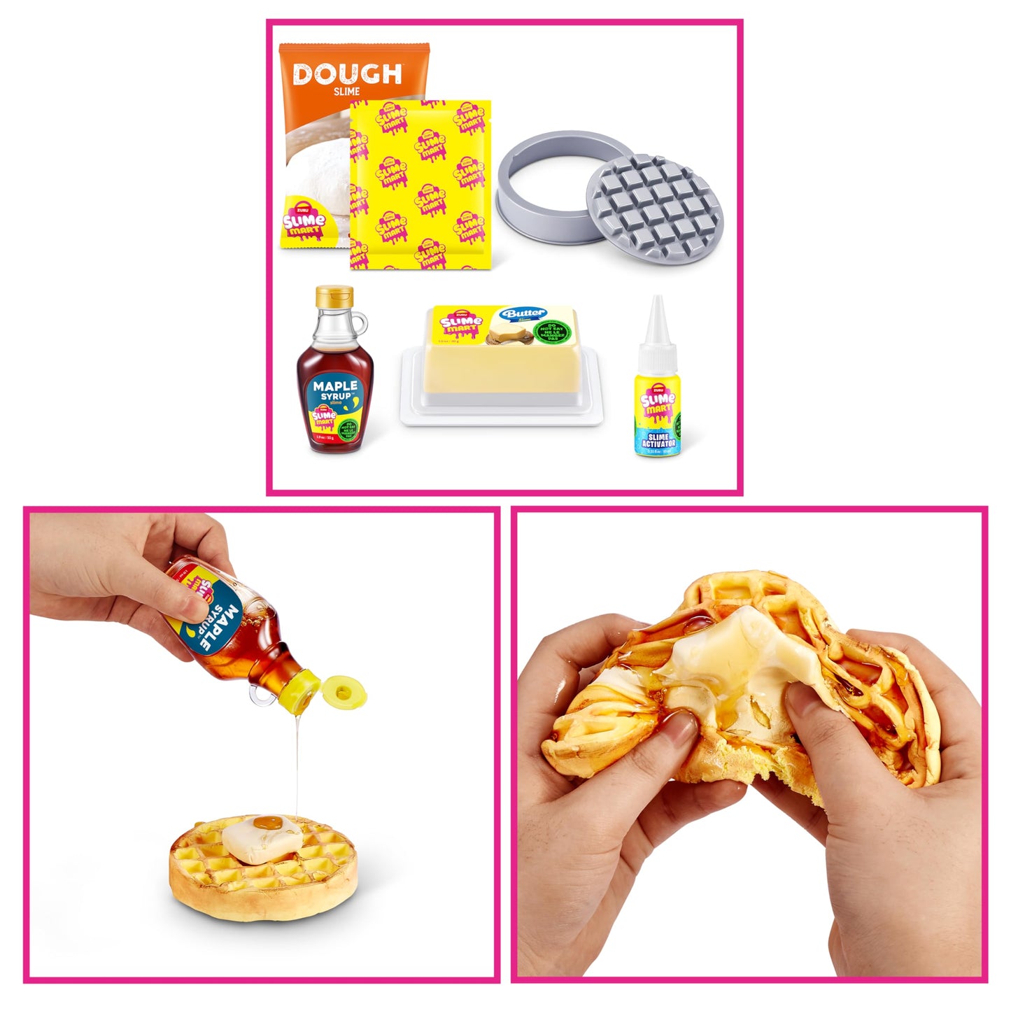 Slime Mart small slime making kit with colorful compounds for kids, featuring soft slime for arts, crafts, and fun creative play.