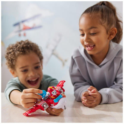 Paw Patrol: Air Rescue Marshall Action Figure & Hero Hydro Plane Toy with Projectile Launcher & 2 Projectiles, Kids’ Toys for Boys & Girls Aged 3+