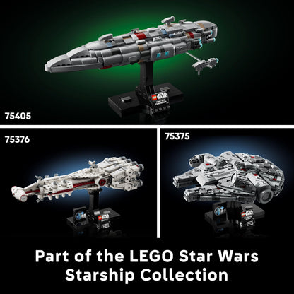 LEGO Star Wars 75404 Acclamator-Class Assault Ship, Collectible Starship Model Building Set with a Display Stand, Birthday Gift Idea for Teenage & Adult Fans of Attack of The Clones