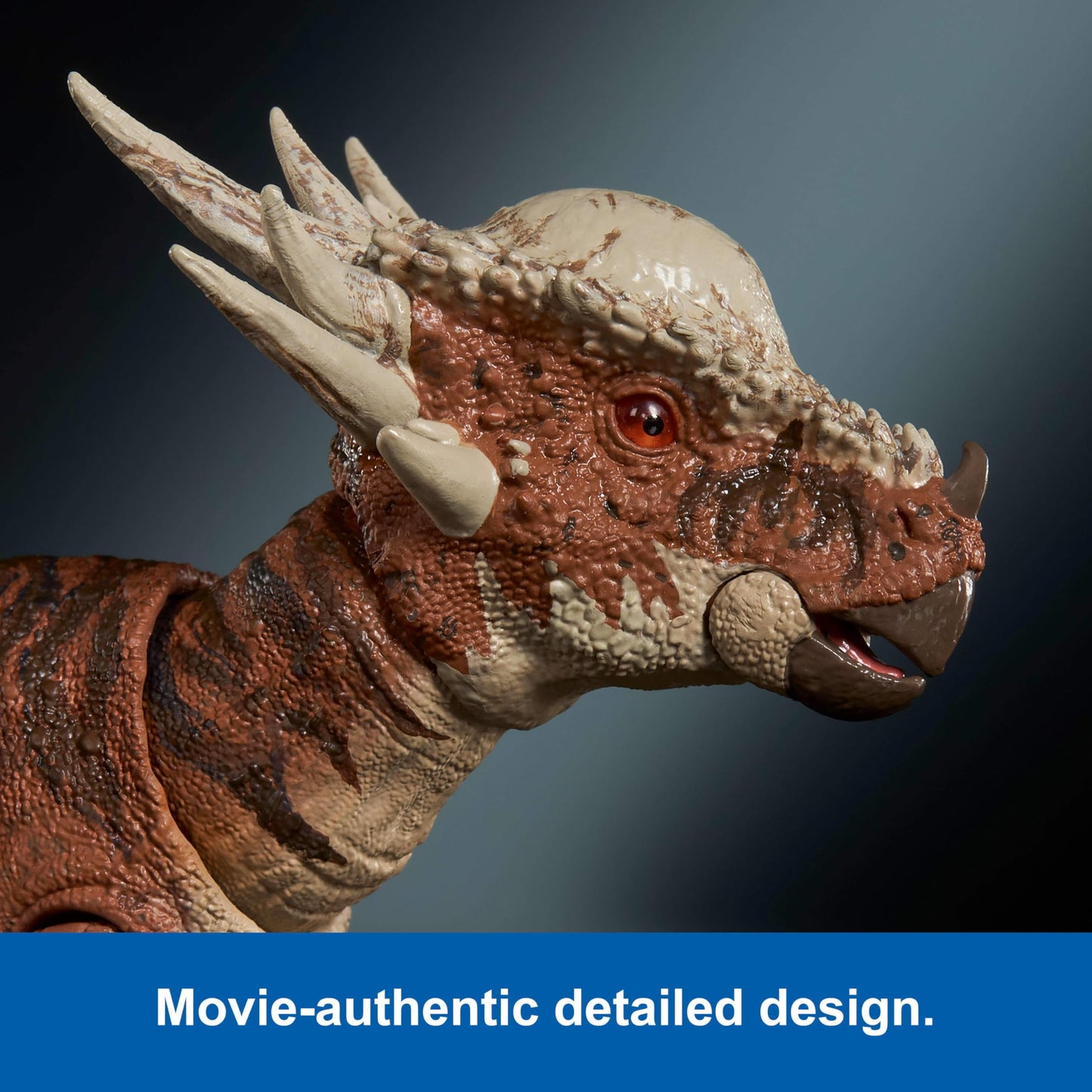 Mattel Jurassic World Hammond Collection Dinosaur Action Figure Toy, Stygimoloch, Premium Movie Design Glass Eyes & 14 Points Articulation, JDJ10