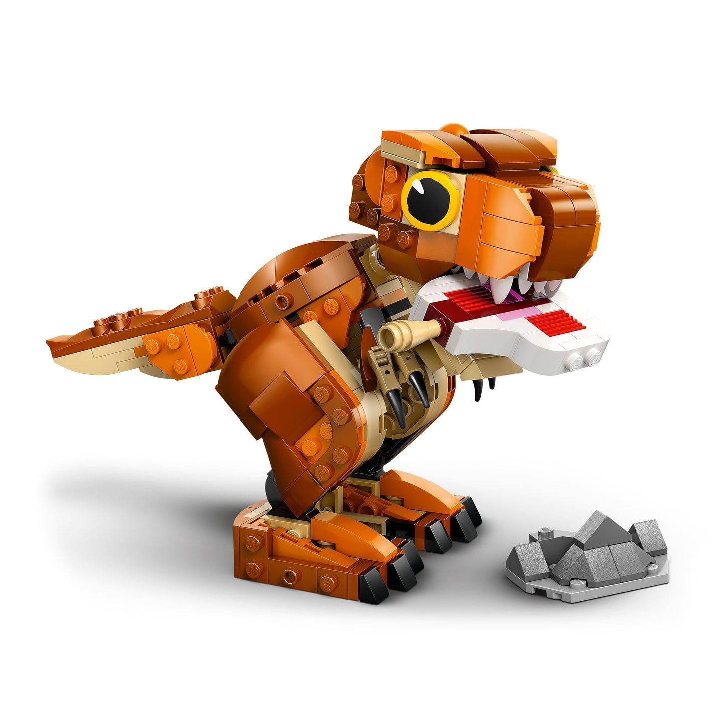 LEGO Jurassic World Little Eatie: T. Rex Figure - Dinosaur Toy for 7+ Year Old Boys & Girls, with Movable Jaws, Head & Tail - Dino Gift for Kids 76967