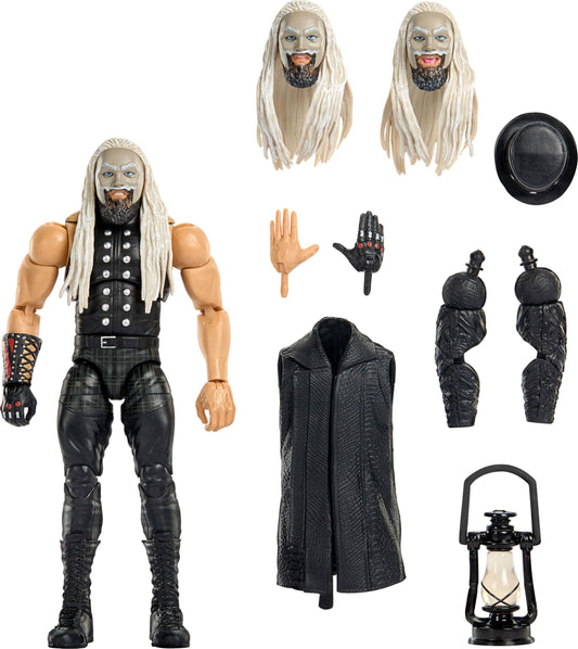 Mattel WWE Ultimate Edition Action Figure & Accessories Set, Uncle Howdy 6-inch Collectible with Swappable Heads & Hands, 30 Articulation Points, JHV86