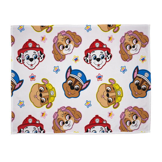 Character World Paw Patrol Official Fleece Blanket|Pupster Design Super Soft Warm Throw | Brands | Perfect For Any Children's Bedroom, Camping & Sleepovers