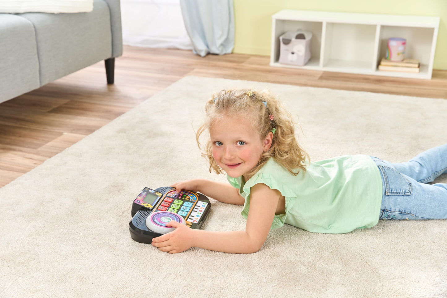 VTech Mix It Up DJ, DJ Mixer Toy for Kids, Lights and Sound Effects, 25 Interactive Buttons, Educational Toy, Interactive Toy for Kids Ages 3, 4, 5 Years, English Version