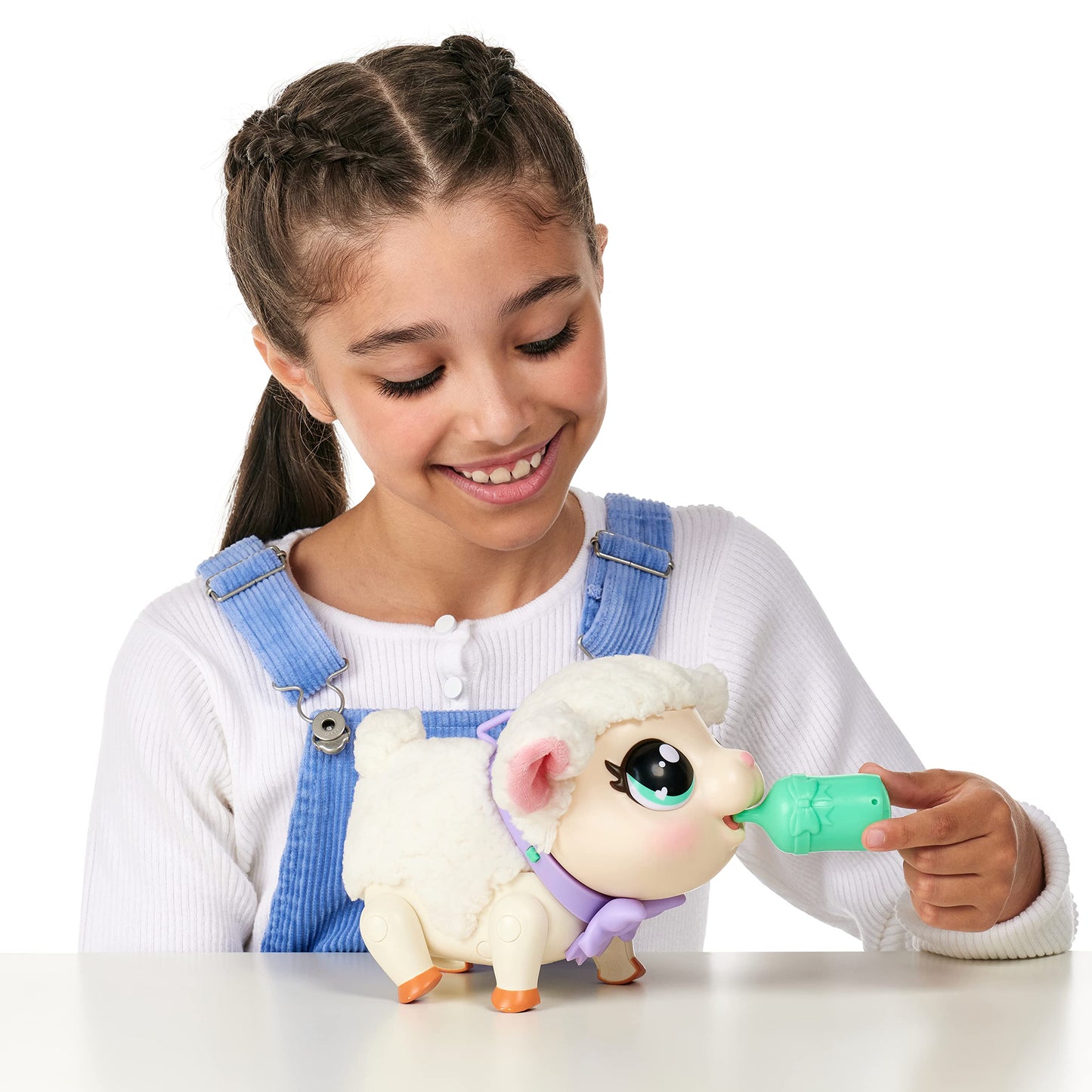 Little Live Pets - My Pet Lamb | Soft and Wooly Interactive Toy Lamb That Walks, Dances 20+ Sounds & Reactions, Batteries Included, For Kids Ages 5+,