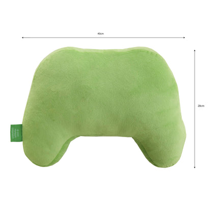 Coco Moon Xbox green sphere gaming scatter cushion pillow featuring a vibrant green design and genuine Xbox merchandise branding.