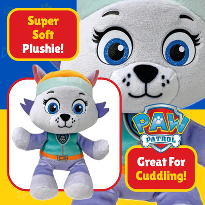 TY Everest Paw Patrol Soft Plush Toy for Kids, Cuddly Teddy, Collectible Stuffed Toy, Beanie Babies Range, Regular