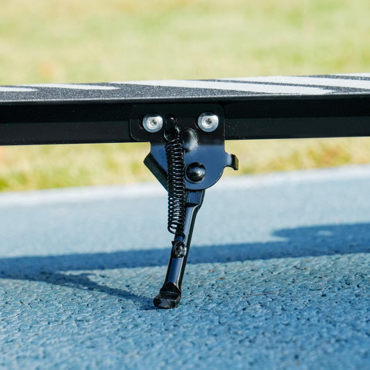 Black AIYAPLAY folding kick scooter for ages 3-8, featuring adjustable handle, light-up wheels, handbrake, and rear brake.