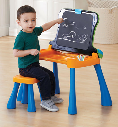 VTech Touch and Learn Activity Table - Musical Kids Desk with Letters, Phonics, Numbers, Music, Shapes, Animals and More - ages 3, 4 & 5 Year Olds, English Version