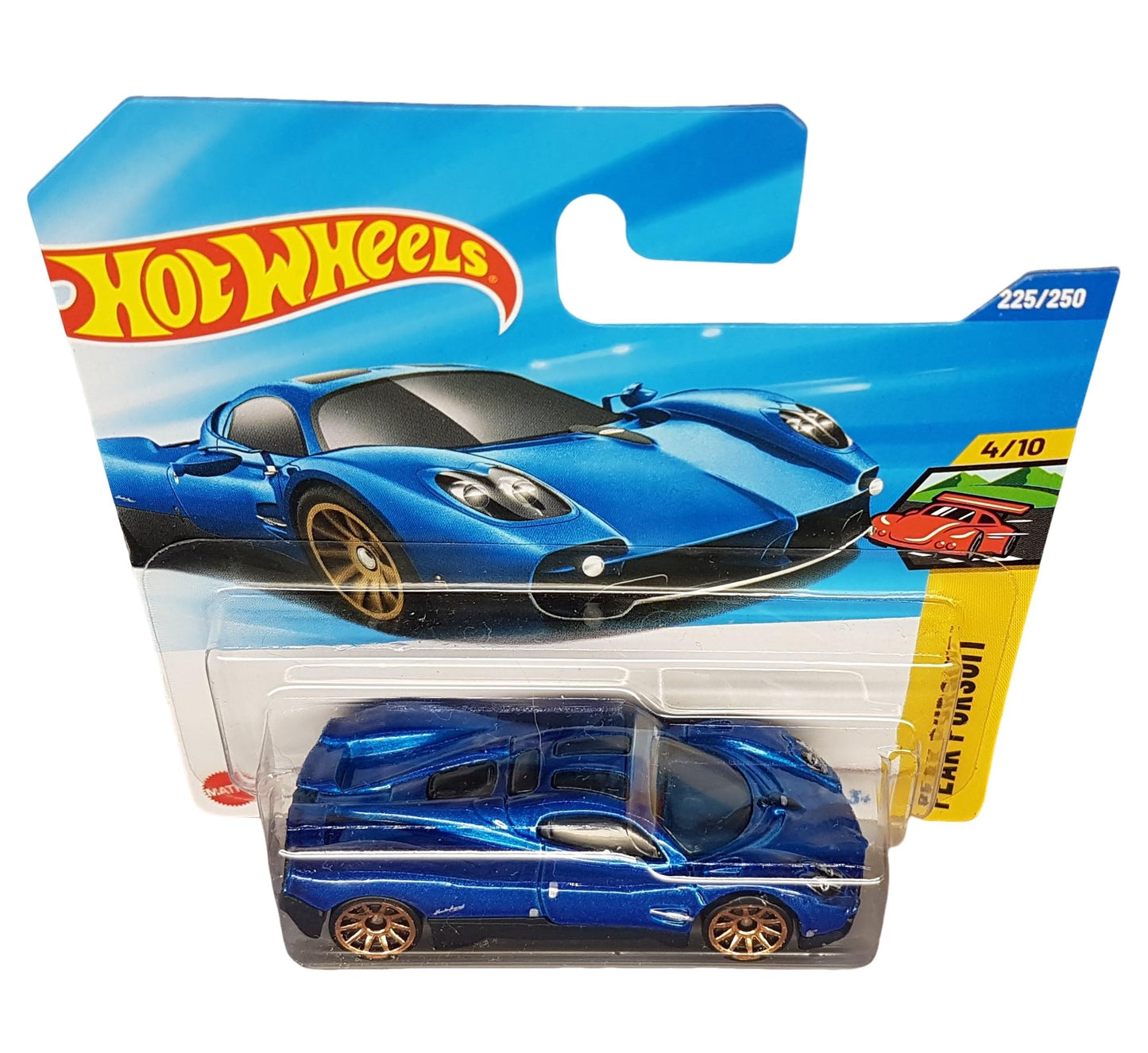 Hot Wheels - Pagani Utopia - Peak Persuit 4/10 - JBB38 - Short Card - Blue Metallic - Mattel 2025-1:64
