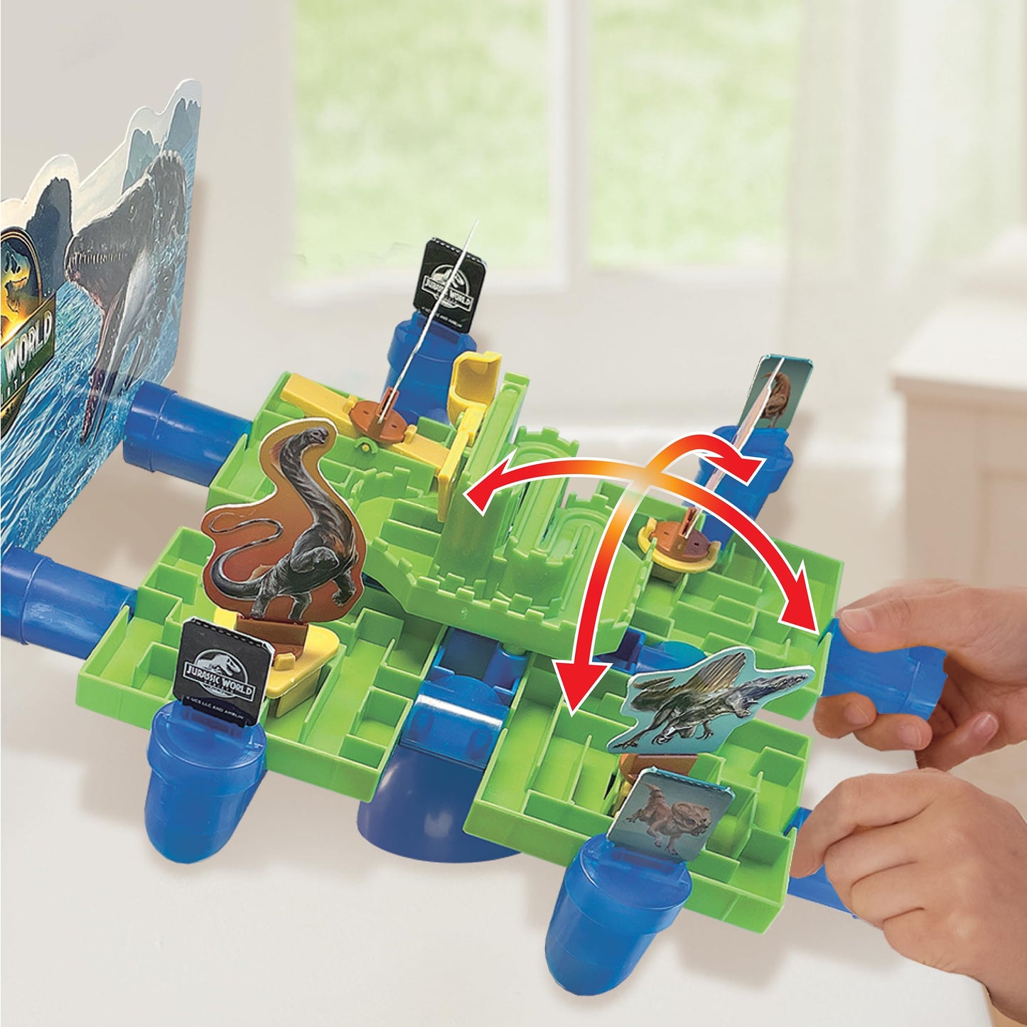 EPOCH Games Jurassic World Rebirth Maze Challenge 7566