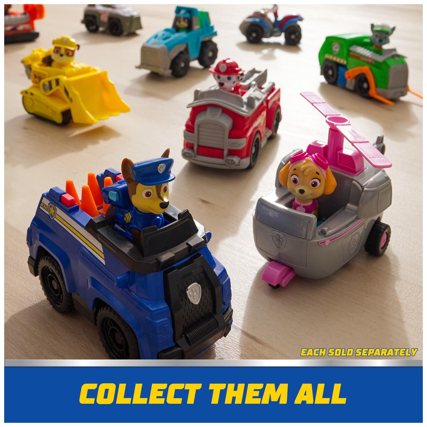 Paw Patrol, Marshall’s Fire Engine, Toy Vehicle with Collectible Action Figure, Sustainably Minded Kids’ Toys for Boys & Girls Aged 3 and Up