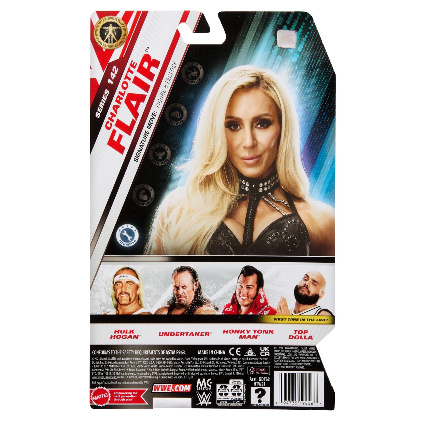 WWE Action Figures, 6-inch Collectible Charlotte Flair with 10 Articulation Points & Life-Like Look, HTW21