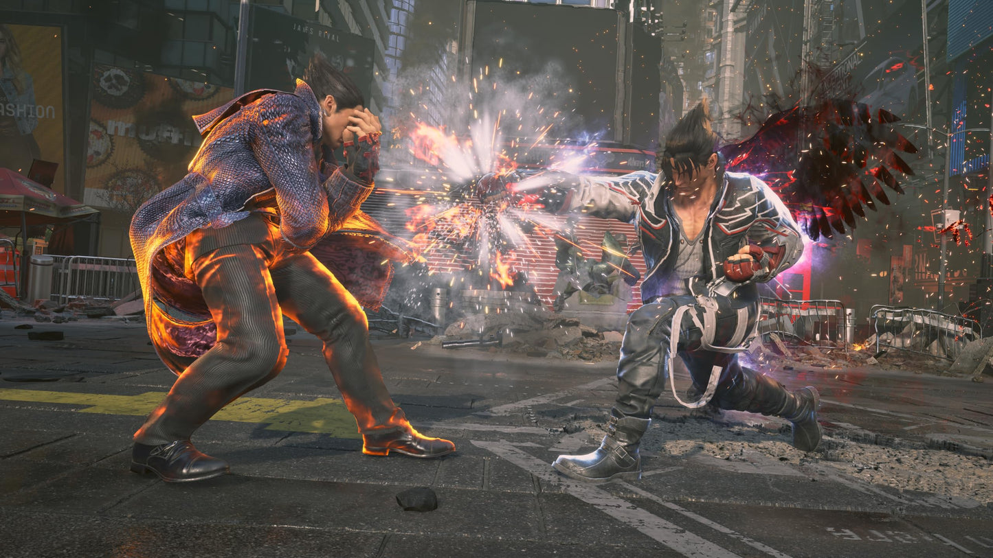 Bandai Namco Tekken 8 Standard Edition game for PS5, featuring cover art with fighting characters and dynamic design.