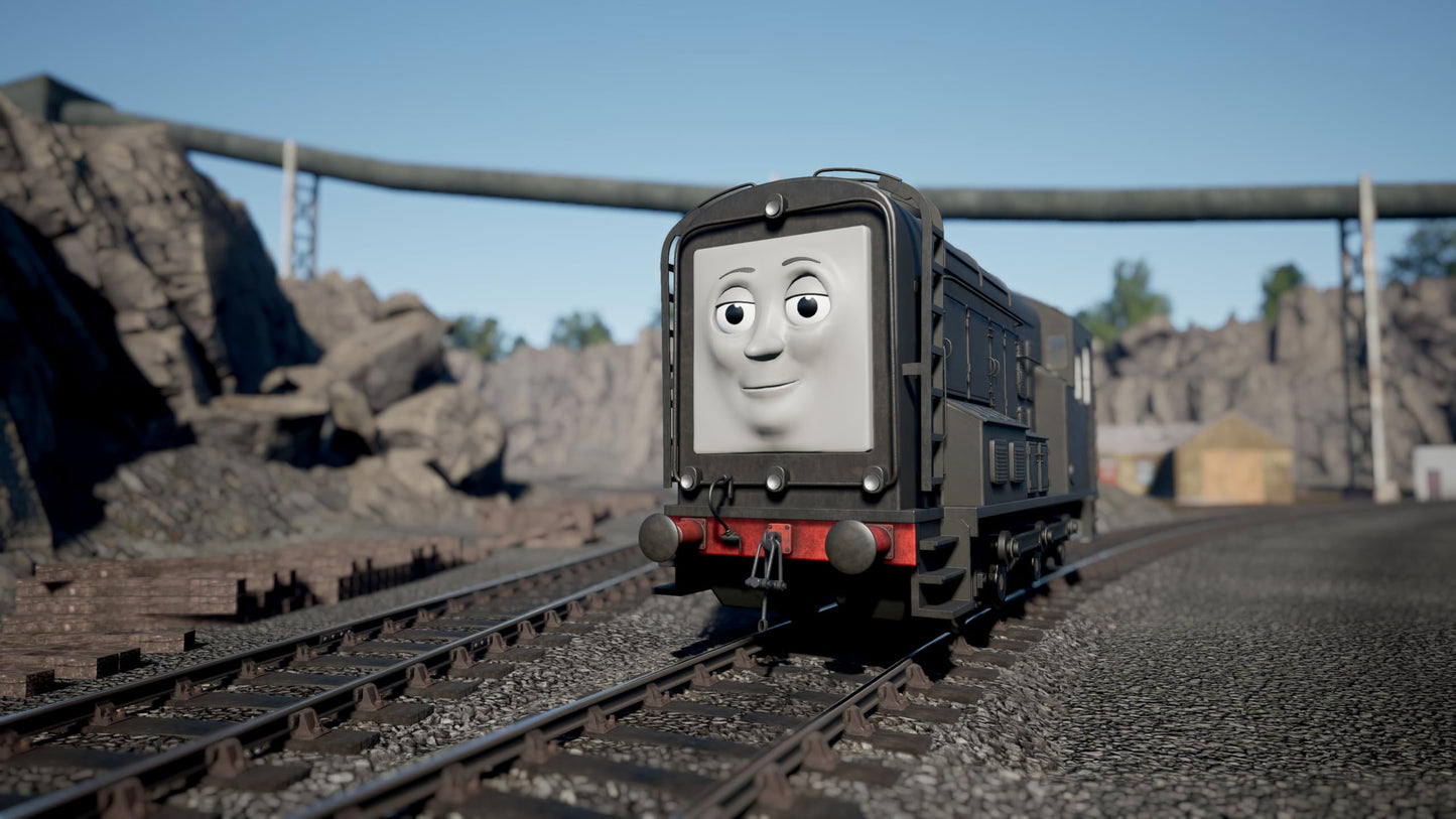 Thomas and Friends Wonders of Sodor Deluxe Edition PS5 game case featuring colorful train characters and vibrant Sodor scenery.