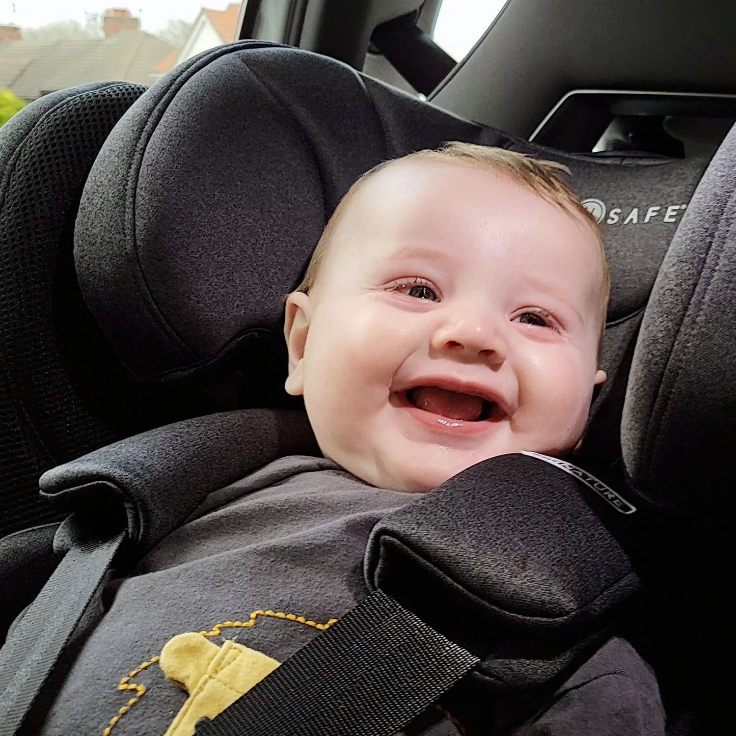 Cozy N Safe Comet 360 Rotation Spin, Baby, Toddler, Child Car Seat, Group 0+/1/2/3 (0-36kg, Birth to 12 Yrs), Rear & Forward Facing, ISOFix, Top Tether, 5-Point Harness, 4 Recline Positions - Black