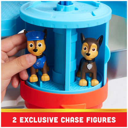 Paw Patrol Lookout Tower Playset with Toy Car Launcher, 2 Chase Action Figures, Chase’s Police Cruiser and Accessories, Kids’ Toys for Ages 3 and up