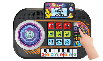 VTech Mix It Up DJ, DJ Mixer Toy for Kids, Lights and Sound Effects, 25 Interactive Buttons, Educational Toy, Interactive Toy for Kids Ages 3, 4, 5 Years, English Version