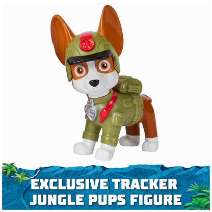 Paw Patrol Jungle Pups, Tracker’s Monkey Vehicle, Toy Truck with Collectible Action Figure, Kids’ Toys for Boys & Girls Aged 3 and Up