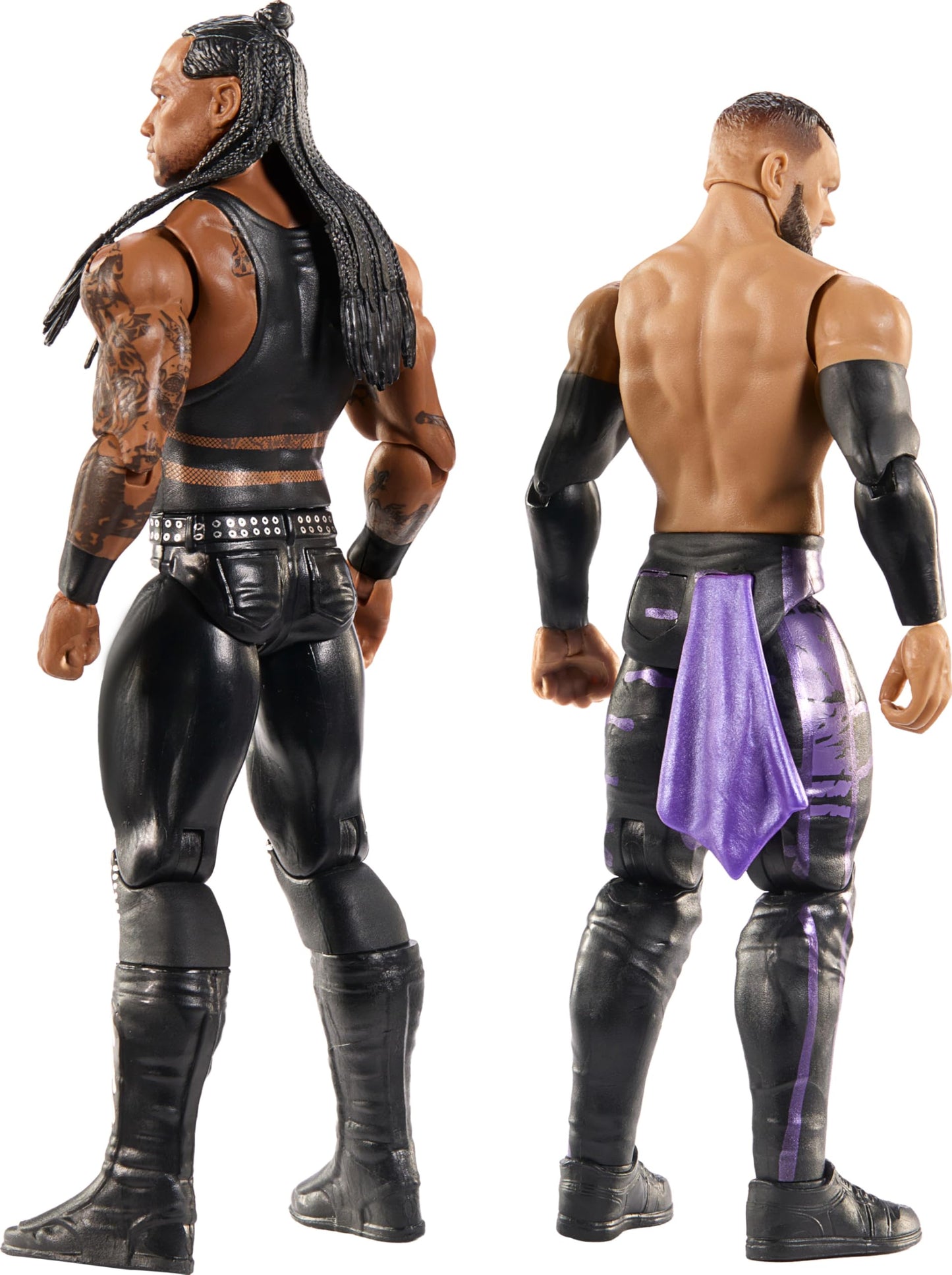 Mattel WWE Main Event Championship Showdown 2-Pack Action Figures & Accessory, Series #20 Damian Priest & Finn Balor Collectible Set, JCV72