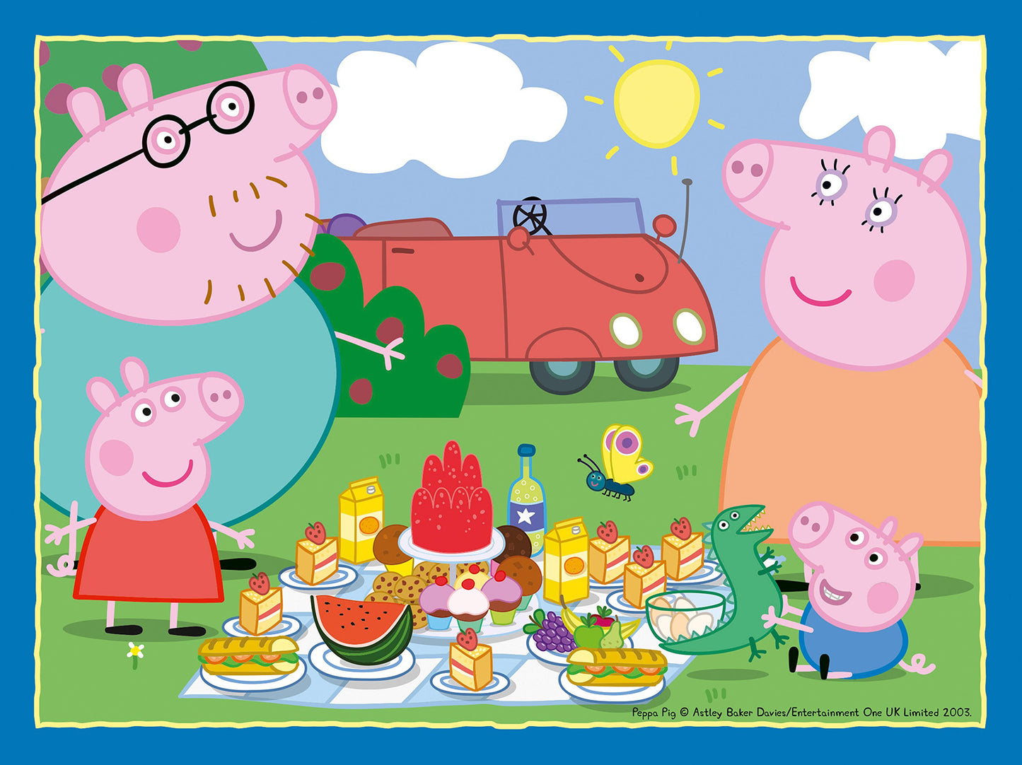 Ravensburger Peppa Pig 4 in Box Jigsaw Puzzles for Kids Age 3 Years Up - 12, 16, 20 & 24 Pieces - Gifts for Kids