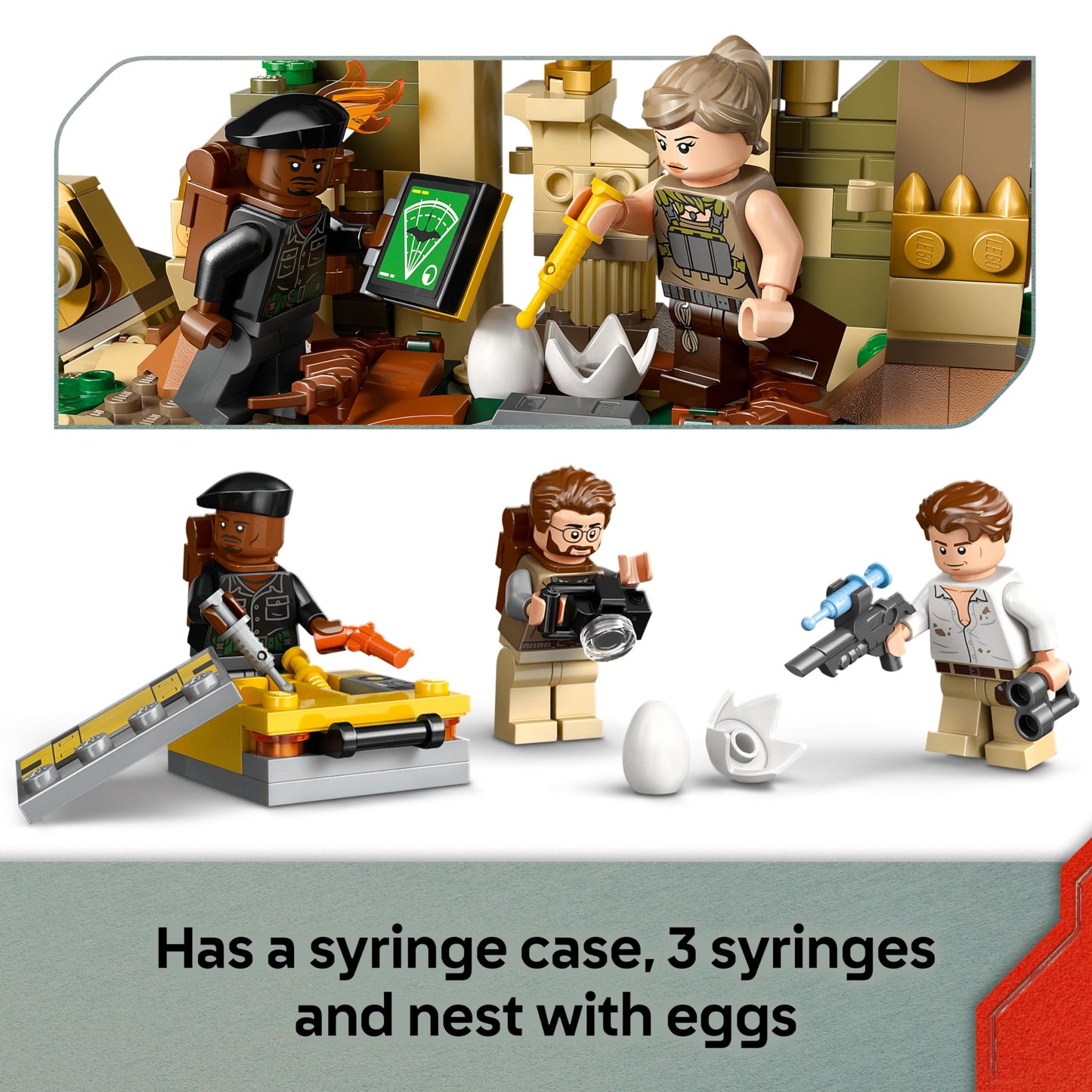 LEGO Jurassic World Spinosaurus & Quetzalcoatlus Air Mission Toy - incl. 2 Dinosaur Figures, Truck & Helicopter Toys plus 4 Minifigures - Dino Gift for 8+ Year Old Boys & Girls - 76976