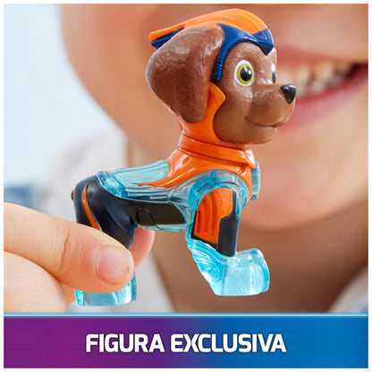 Paw Patrol: The Mighty Movie, Toy Jet Boat with Zuma Mighty Pups Action Figure, Lights and Sounds, Kids’ Toys for Boys and Girls 3+
