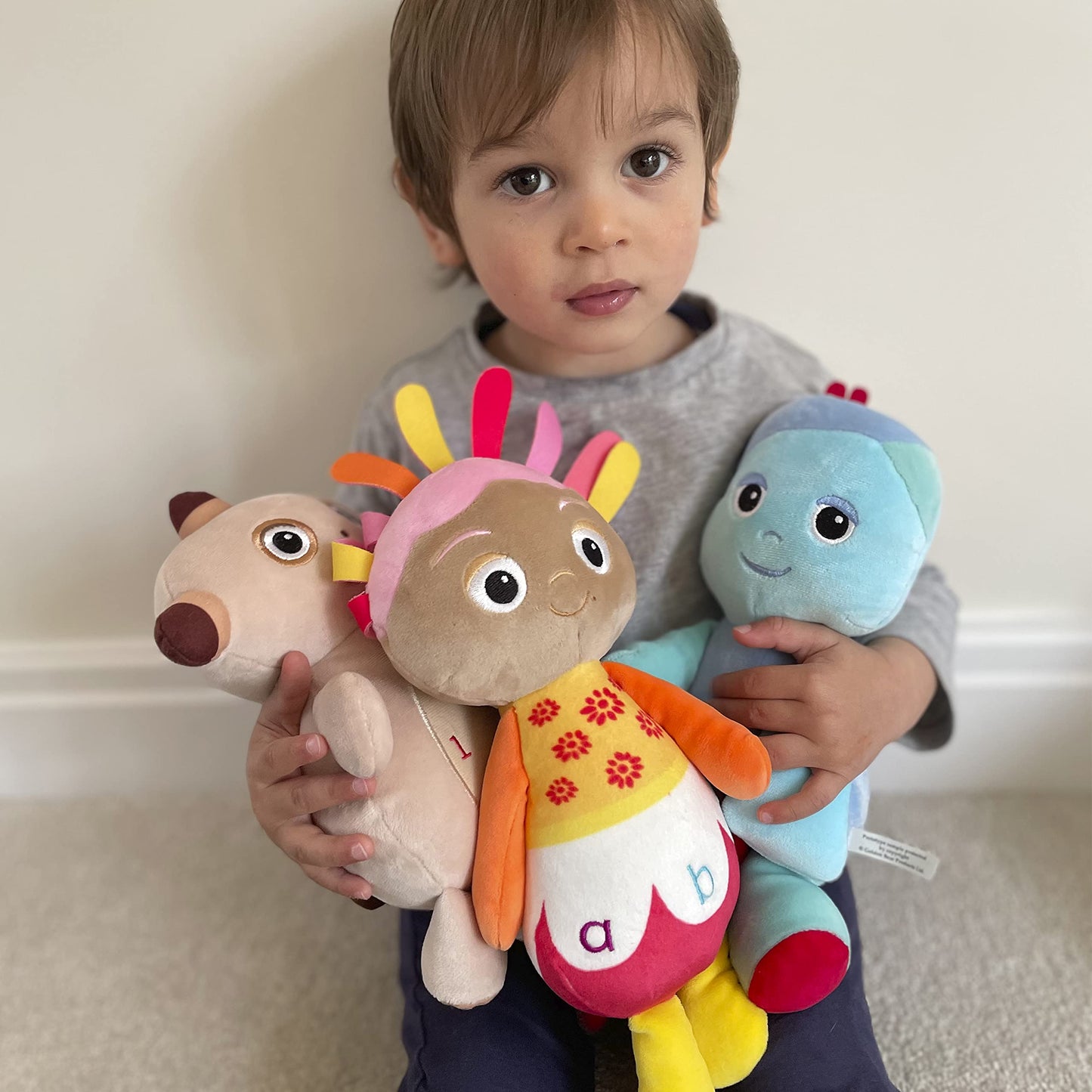 IN THE NIGHT GARDEN 2069 Super Squashy Soft Toy-Makka Pakka, Brown