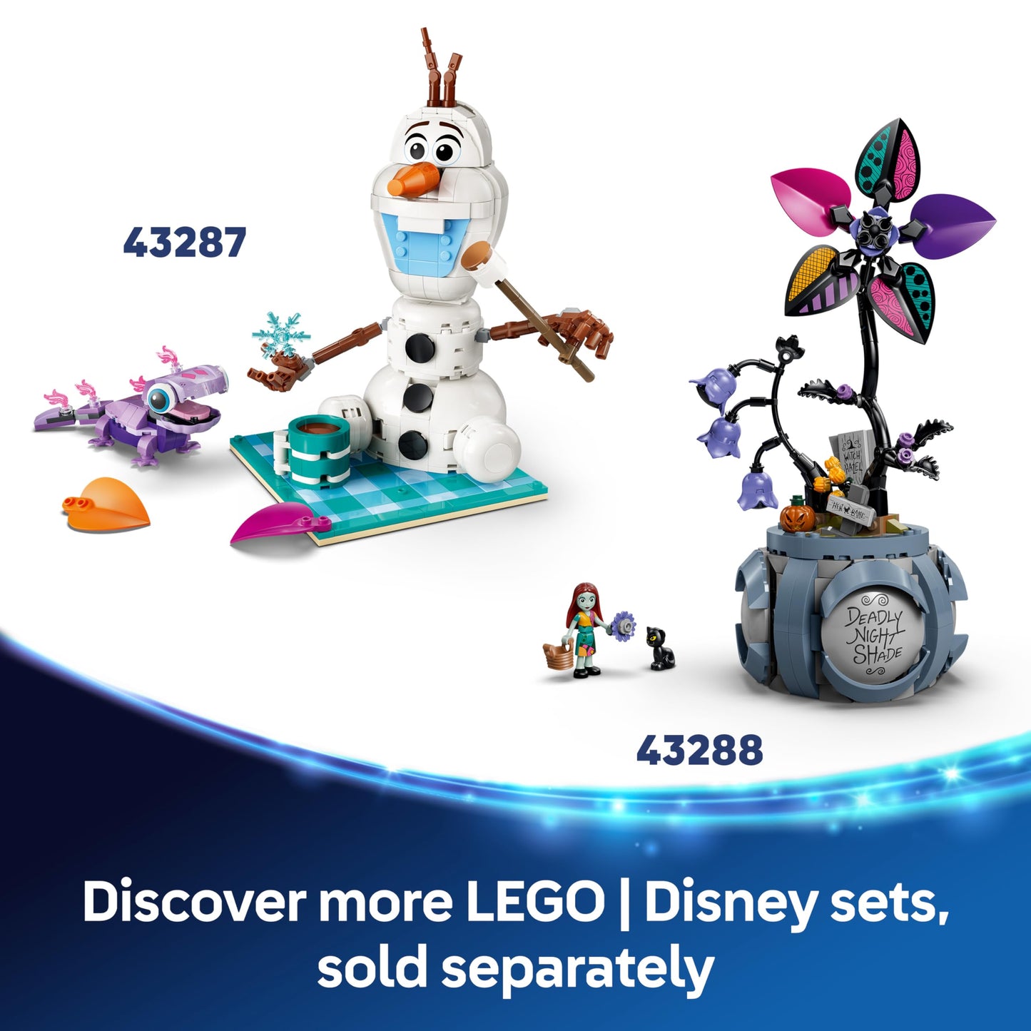 LEGO|DISNEY PIXAR Kevin & Dug Figures - Toy Golden Retriever Dog & Exotic Bird - DIY Kids' Bedroom Decor Idea - Birthday Gift for 9+ Year Old Girls & Up Movie Fans - 43290