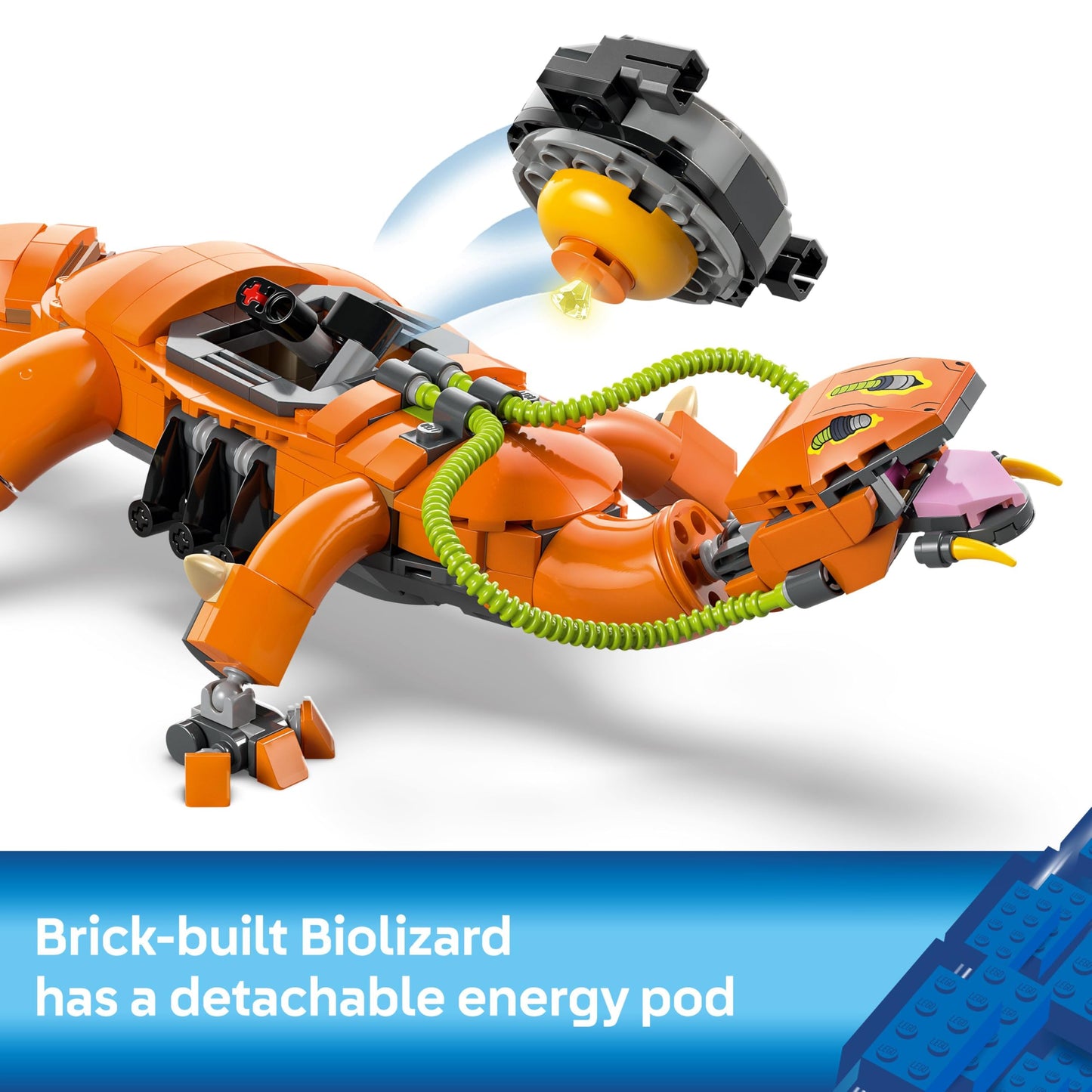 LEGO Sonic the Hedgehog Super Shadow and Biolizard building set with 3 video game characters and a Chaos Emerald for kids.