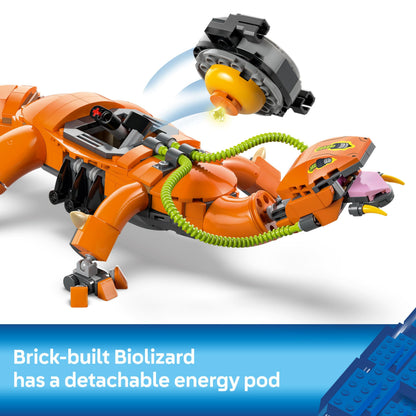 LEGO Sonic the Hedgehog Super Shadow and Biolizard building set with 3 video game characters and a Chaos Emerald for kids.