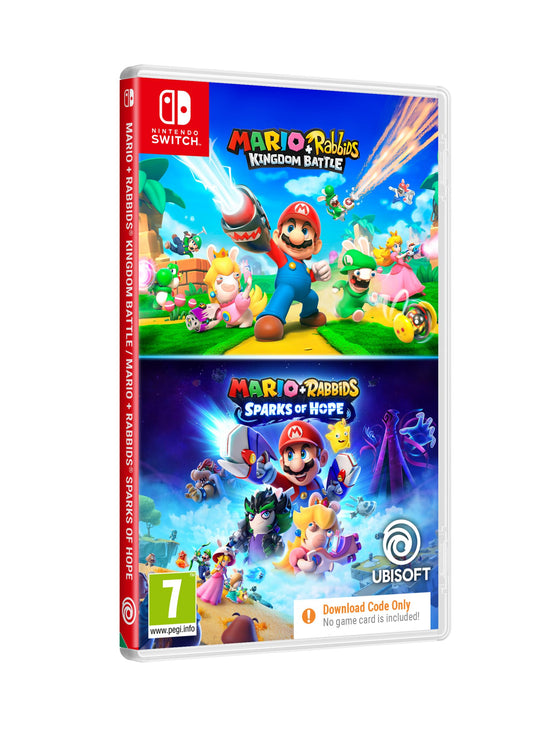 Mario + Rabbids Kingdom Battle / Mario + Rabbids Sparks of Hope (Switch) (Code in Box)