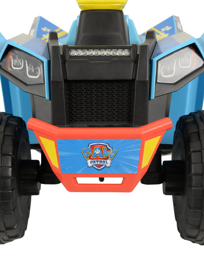 Paw Patrol Kids Mini Quad Bike - Official Licensed Kids Ride On Car - 6V Electric Ride On Toys - Forward, Reverse Gears, Chunky Tyres & Amazing Friends Decals, Safe Toddler Toy - Paw Patrol Toys