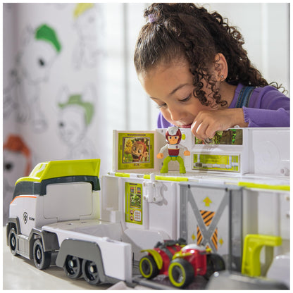 Paw Patrol Jungle Pups, Transforming PAW Patroller, Ryder Action Figure, ATV Toy Car, Vehicle Lift and Sound Effects, Kids’ Toys for Boys and Girls Aged 3+