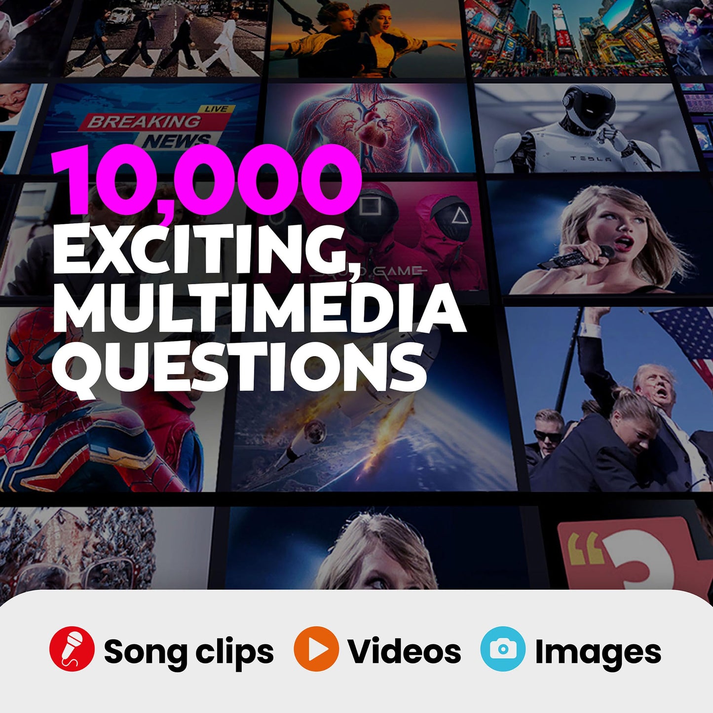 Outsmarted - The App-Connected TV Quiz-Show Board Game | Kids, Teens & Adults | Next-Level Game Night For Family & Friends | 2–24 Players | Age 8+ | 10,000+ Questions | 2026 Edition