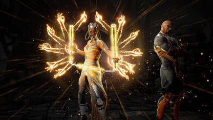 Mortal Kombat 1 Kollector's Edition for Xbox Series X featuring game artwork and collectible content from Warner Bros.