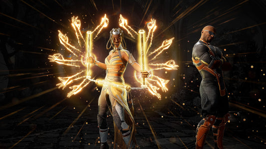 Mortal Kombat 1 Kollector's Edition for Xbox Series X featuring game artwork and collectible content from Warner Bros.